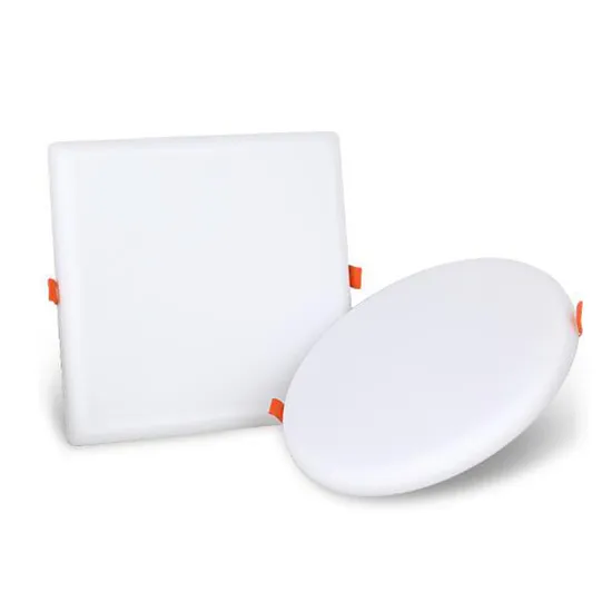 Ultra Slim Round Square Frameless 8W 18W 24W 36W LED Panel Ceiling Down Light 