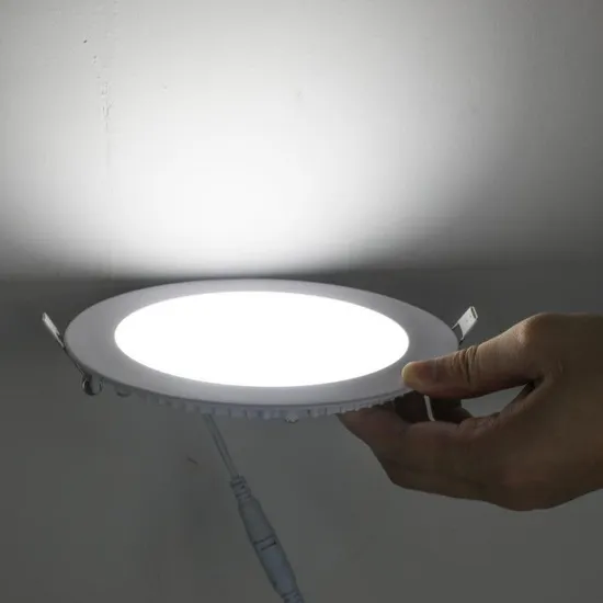 110V 220V Dimmable Thin Round SMD LED Luminaires Recessed Lighting 6 Inch 4 Inch Ceiling Slim Panel LED Pot Light 