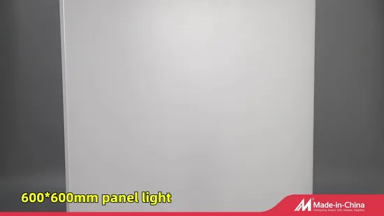 Flicker Free Backlit 595X595mm 600*600mm 48W Flat LED Large Panel Light 