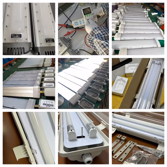 1X2 1X4 40 Watt 2 Foot Low Profile LED Explosion Proof Linear Light