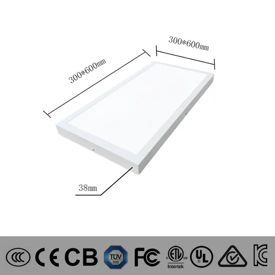 LED Panel 300*600 6000K Surface Mounted Ceiling Light Bracket Installation with Backlit CE Kc 