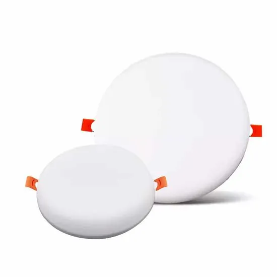 Home Office Aluminum Adjustable Single CCT 3CCT Optional 3000K 4000K 6000K 9W 18W 24W Round Square Frameless LED Panel Light 