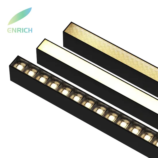 Adjustable Wattage and CCT DIP Switch LED Linear Light 