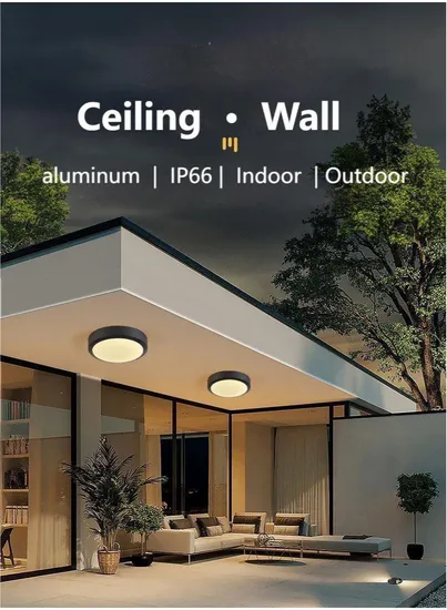 LED Round Aluminum Waterproof Tri